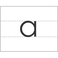 拼音字母a