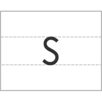 拼音字母s